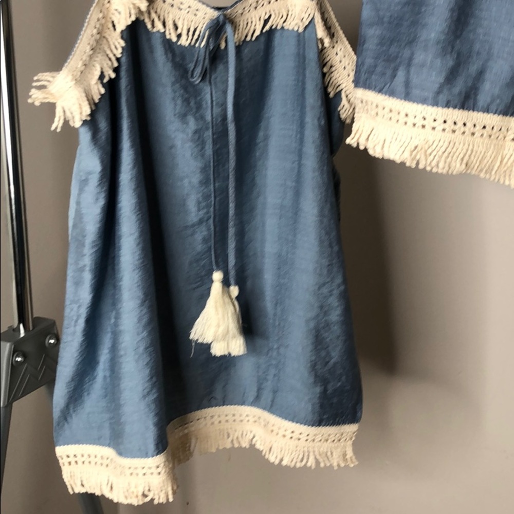 BLUE TOP & SHORT SET - Picture 8 of 13